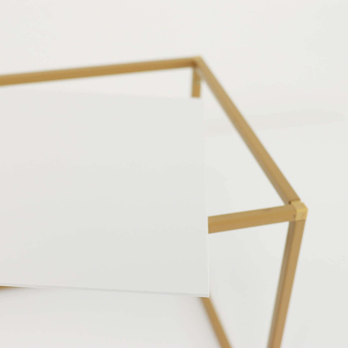 2-Pack Acrylic Plexiglass Sheets Rectangular Side Plates White - Protective Film Coating 24"x10"