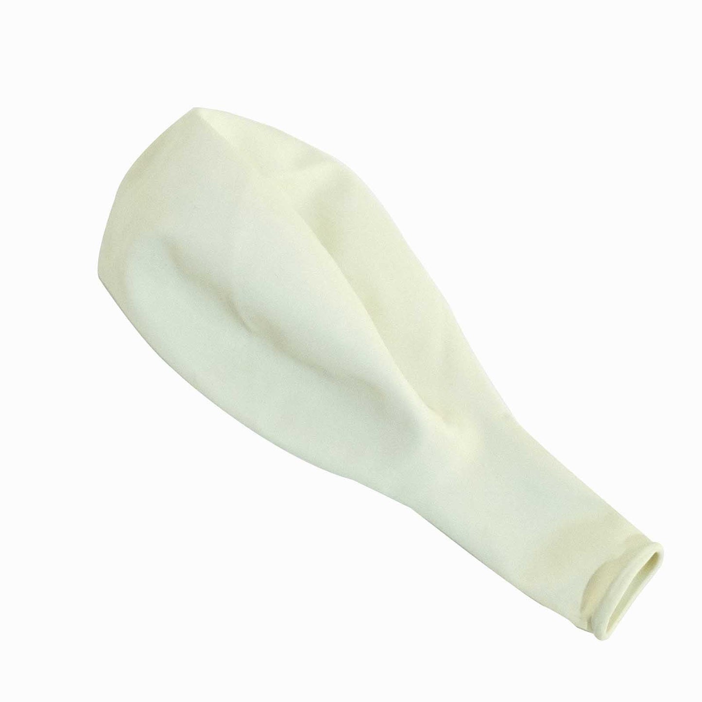 10 Pack 18" Matte Pastel White Helium or Air Latex Party Balloons