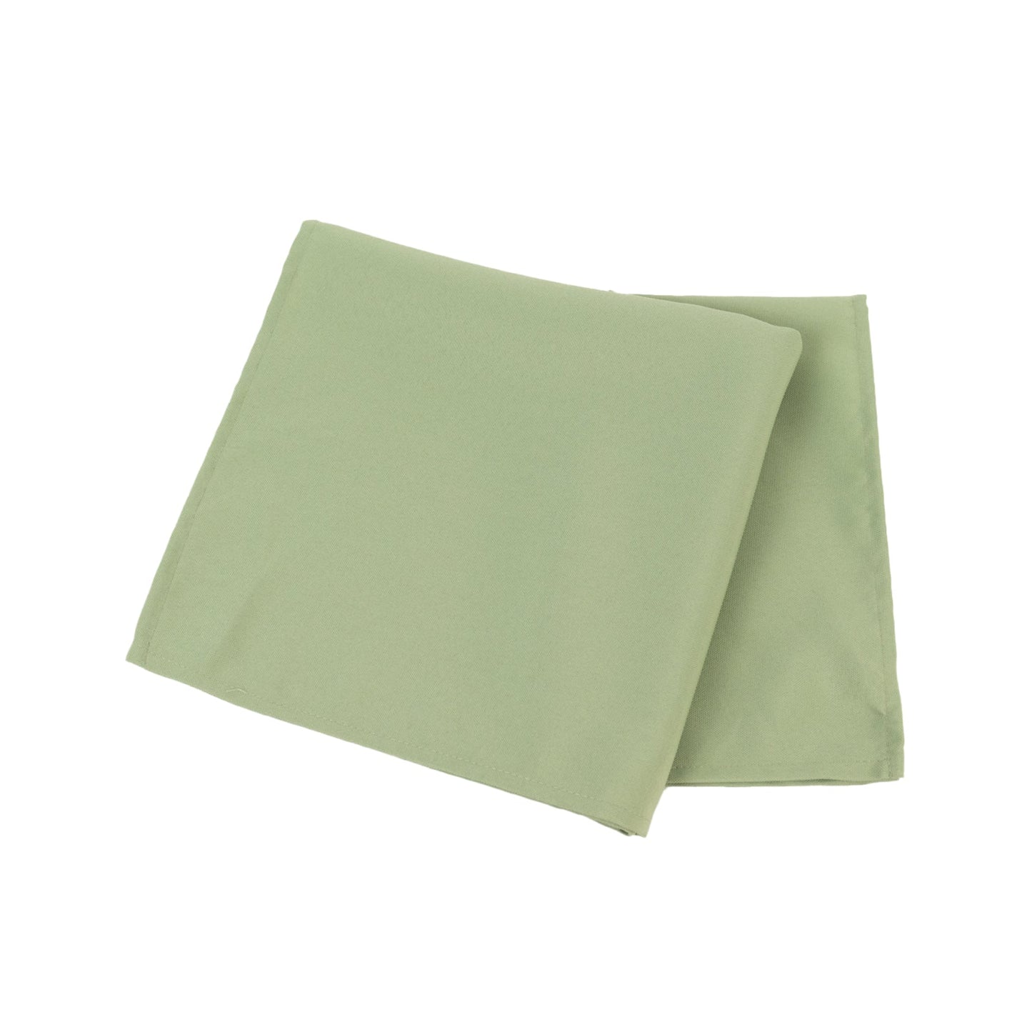5 Pack Premium Polyester 20"x20" Napkins Sage Green - Wrinkle-Resistant & Durable Dinner Napkins