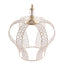 Crystal - Bead Royal Crown Cake Topper Metallic Gold - Themed Baby Showers Cakes & Event Centerpieces 16" - Linen Luxes