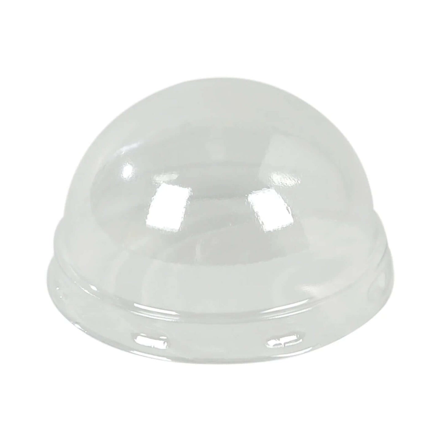 50-Pack Plastic Dome Lids For Cupcake Liners Clear - Food Safe Disposable Baking Cake Cup Lids for Dessert Buffets Bakery Displays & Party Favors 3"