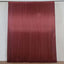 8ftx10ft Burgundy Satin Event Curtain Drapes, Backdrop Event Panel