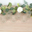 6-Pack Clear Glass Votive Tealight Holders - Stylish Primrose Design for Weddings & DÃ©cor