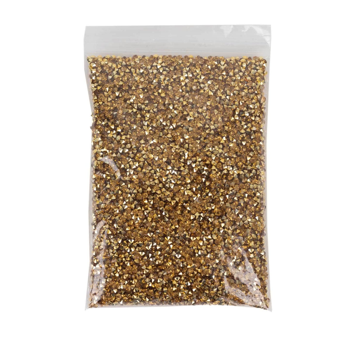 14400 Pcs Faux Diamond Rhinestone Vase Fillers Gold, Wedding Table Scatter Gems Sparkling Decorative Design 3mm