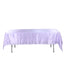 Satin Rectangular 60"x102" Tablecloth Lavender Lilac - Smooth and Lustrous Table Cover