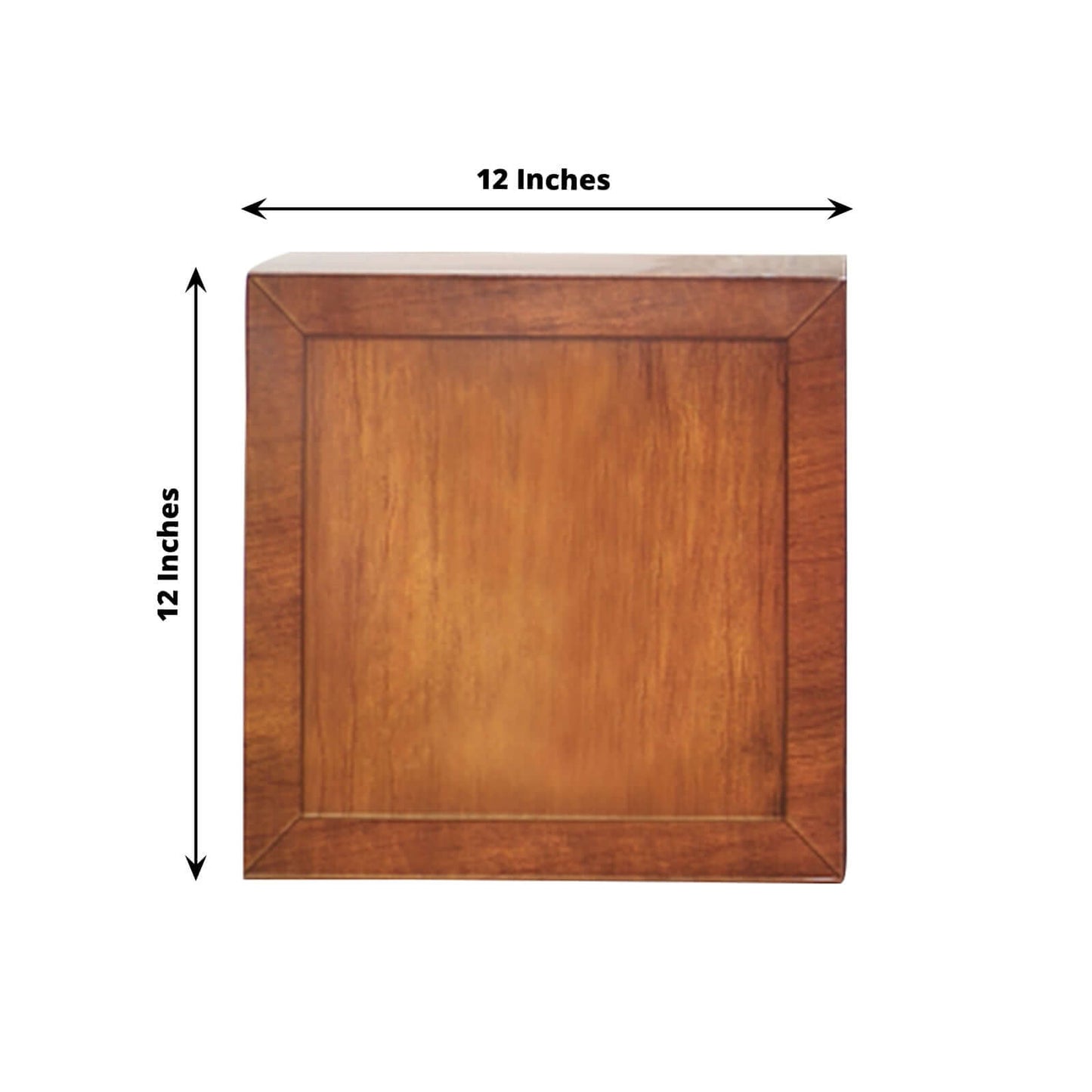 4 Pack Wood Grain Brown Boho Design DIY Prop Balloon Boxes, Gender Neutral Baby Shower Party Decorations