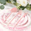 60 Pack Plastic Silverware Set, Dusty Rose Heavy Duty Disposable Sleek Utensil Cutlery