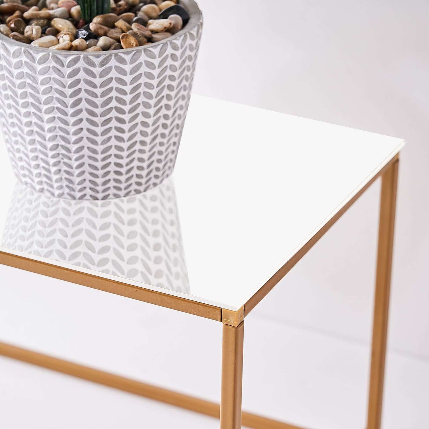 2-Pack Acrylic Plexiglass Sheets Rectangular Side Plates White - Protective Film Coating 24"x10"