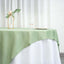 Polyester 70"x70" Table Overlay Square Tablecloth Sage Green - Wrinkle-Resistant & Durable Table Cover