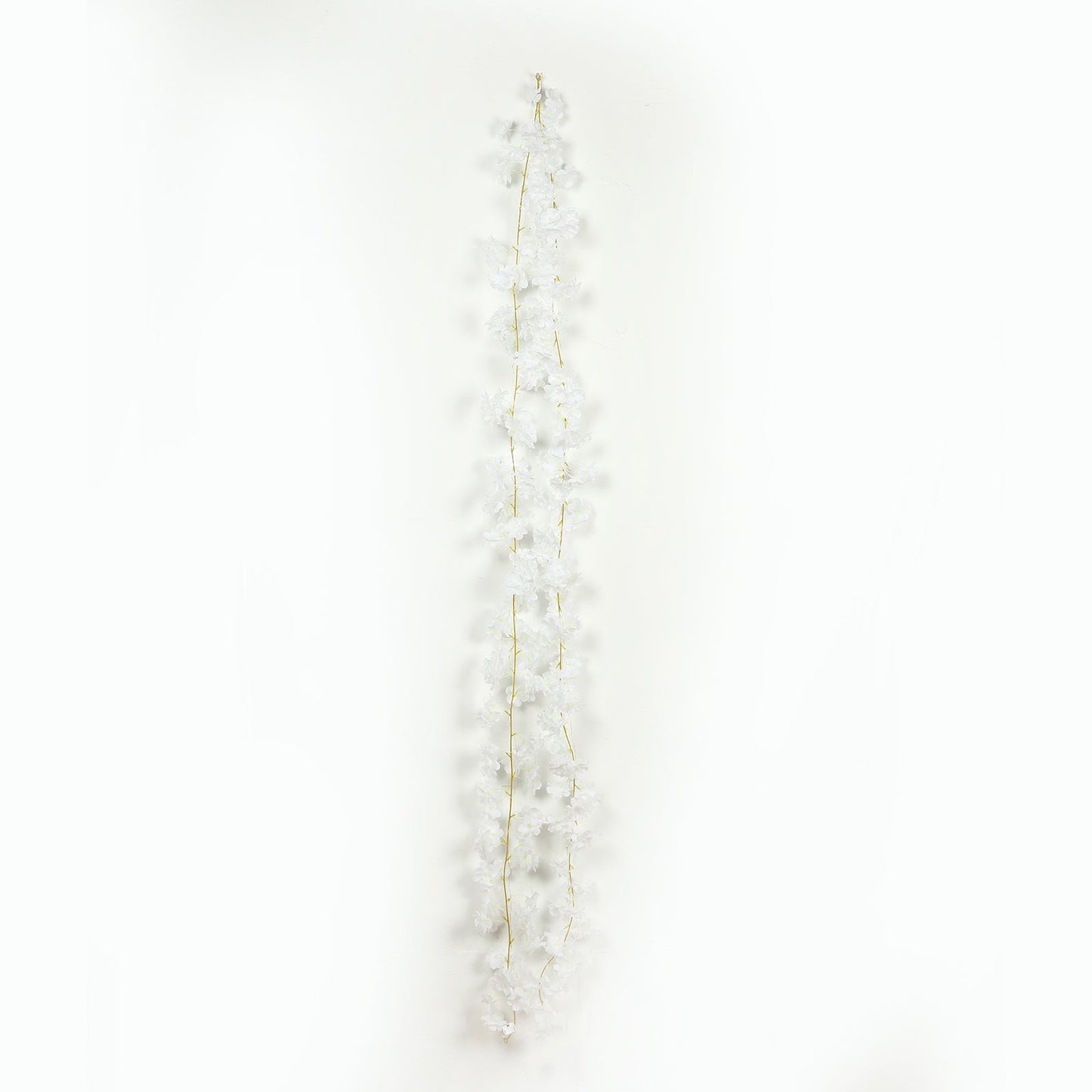 20 LED Garland Fairy String Lights Cherry Blossom Design White Warm White - Battery Operated Party DÃ©cor 6ft