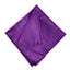 5 Pack Premium Velvet 20"x20" Napkins Purple - Soft Sheen Finish Cloth Napkins