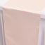 Lamour Satin 12"x108" Table Runner Blush - Smooth & Lustrous Finish