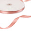 100 Yards 3/8" Dusty Rose Single Face Decorative Satin Ribbon