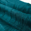 54"x10 Yards Peacock Teal Accordion Crinkle Taffeta Fabric Bolt