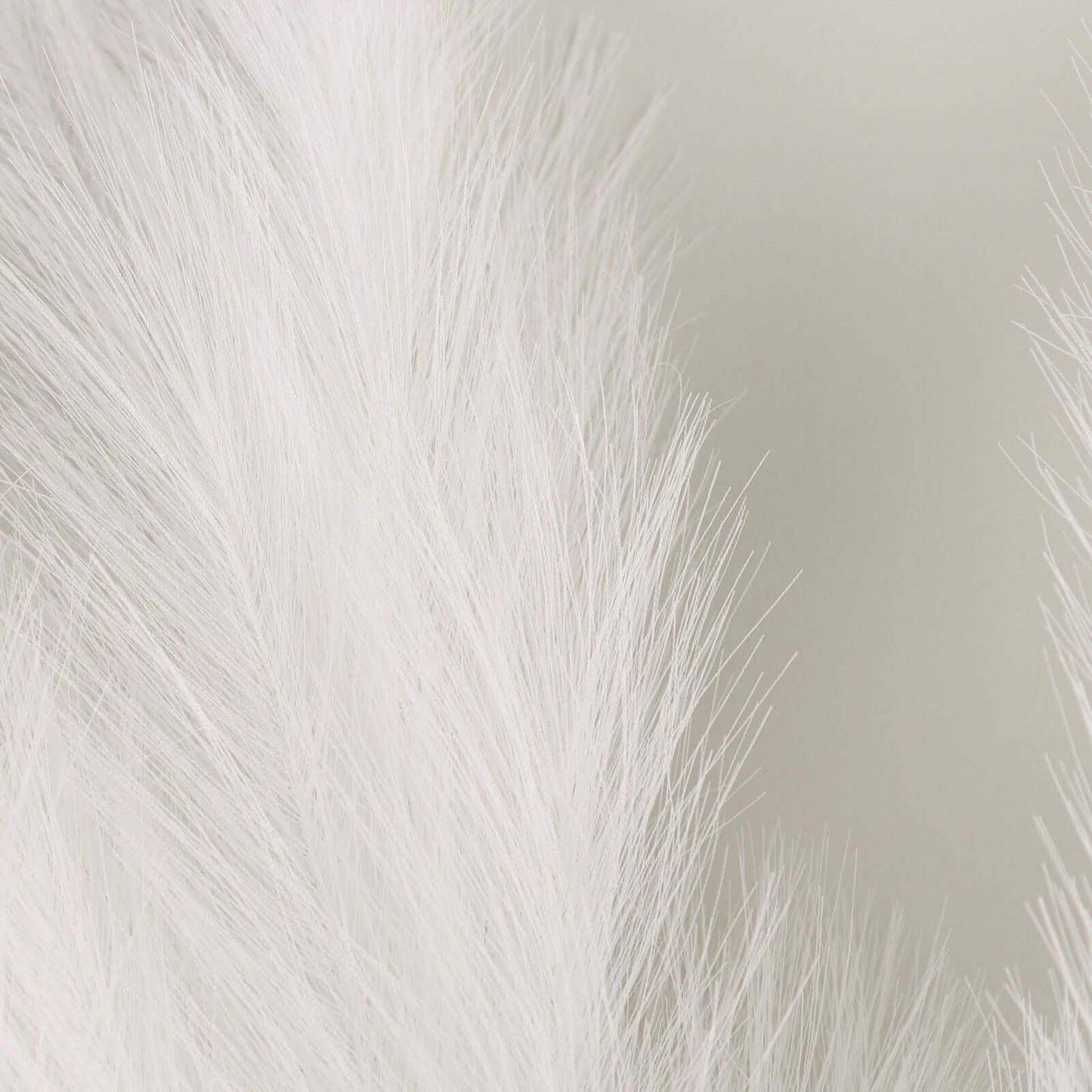 3 Stems Artificial Pampas Grass Decor White - Soft Realistic Faux Ornamental Grass Branches for Rustic Boho Chic Backdrops Floral Styling & Vase Displays 44"