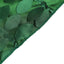 Taffeta 54"x54" Table Overlay Square Tablecloth Green 3D Leaf Petal Table Cover