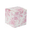 25 Pack Candy Treat Favor Boxes in French Toile Pattern - Matte Pink and White Party Gift Boxes, Cardstock Paper - 3"x3"