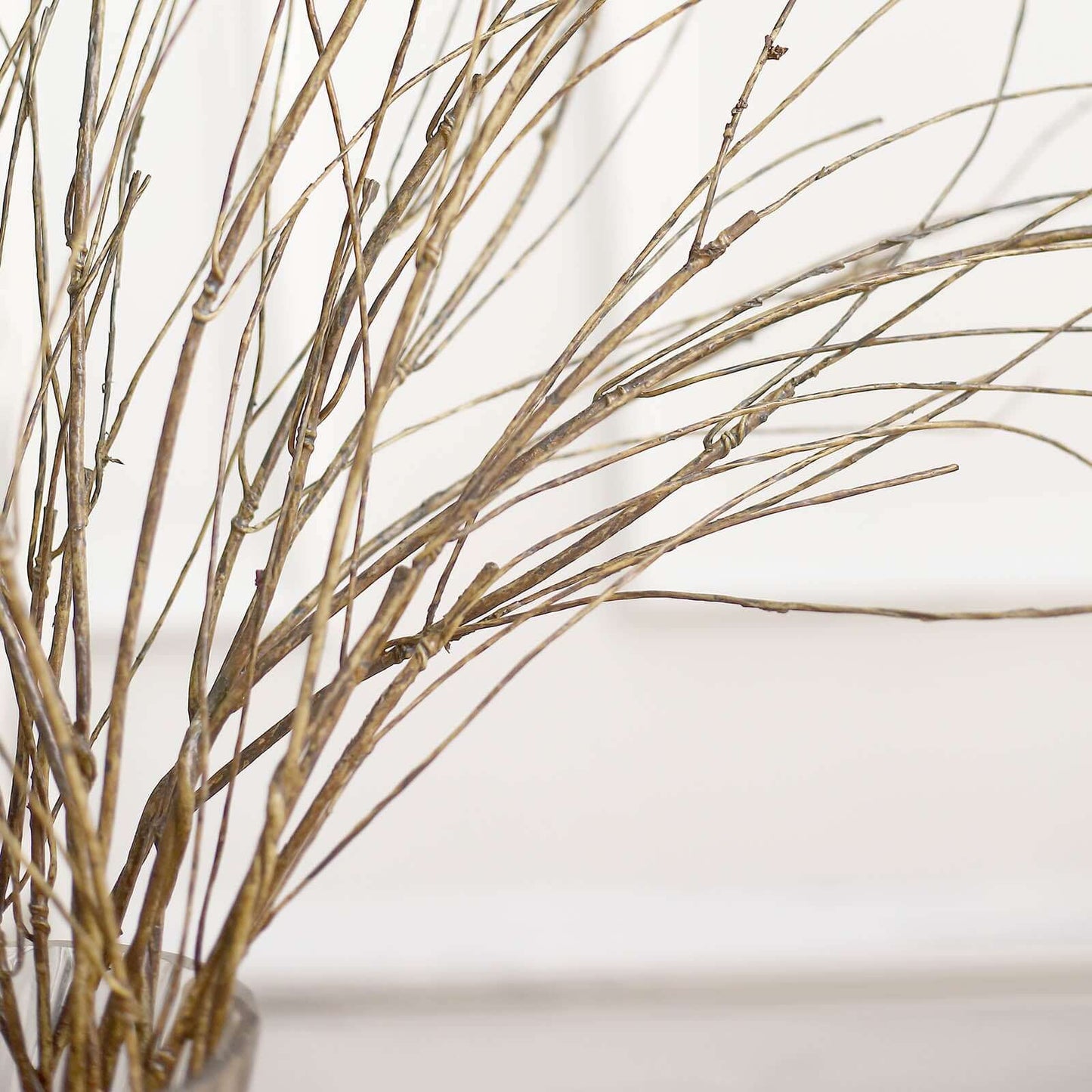 10-Pack Faux Willow Tree Branch Decor - Long Flexible Artificial Twig Stems for DIY Crafts Floral Bouquets & Event Decorations 37"