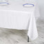Polyester 70"x70" Table Overlay Square Tablecloth White - Wrinkle-Resistant & Durable Table Cover for Events