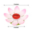 10-Pack Floating Candle Lights Water Lily Lotus Flower Design Colorful - Assorted Tealight Lanterns 5"