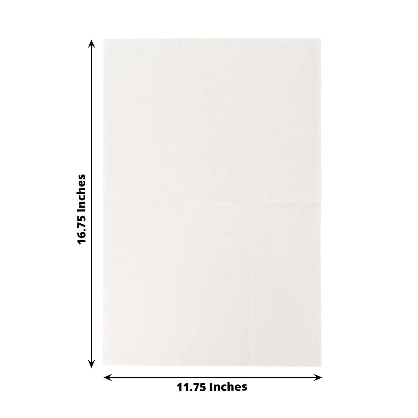 20 Pack Linen-Like Paper 8.5"x4" Napkins White - Highly Absorbent & Disposable Airlaid Guest Towels for Special Occasions
