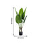 2 Pack 3ft Faux Potted Bird of Paradise Plant