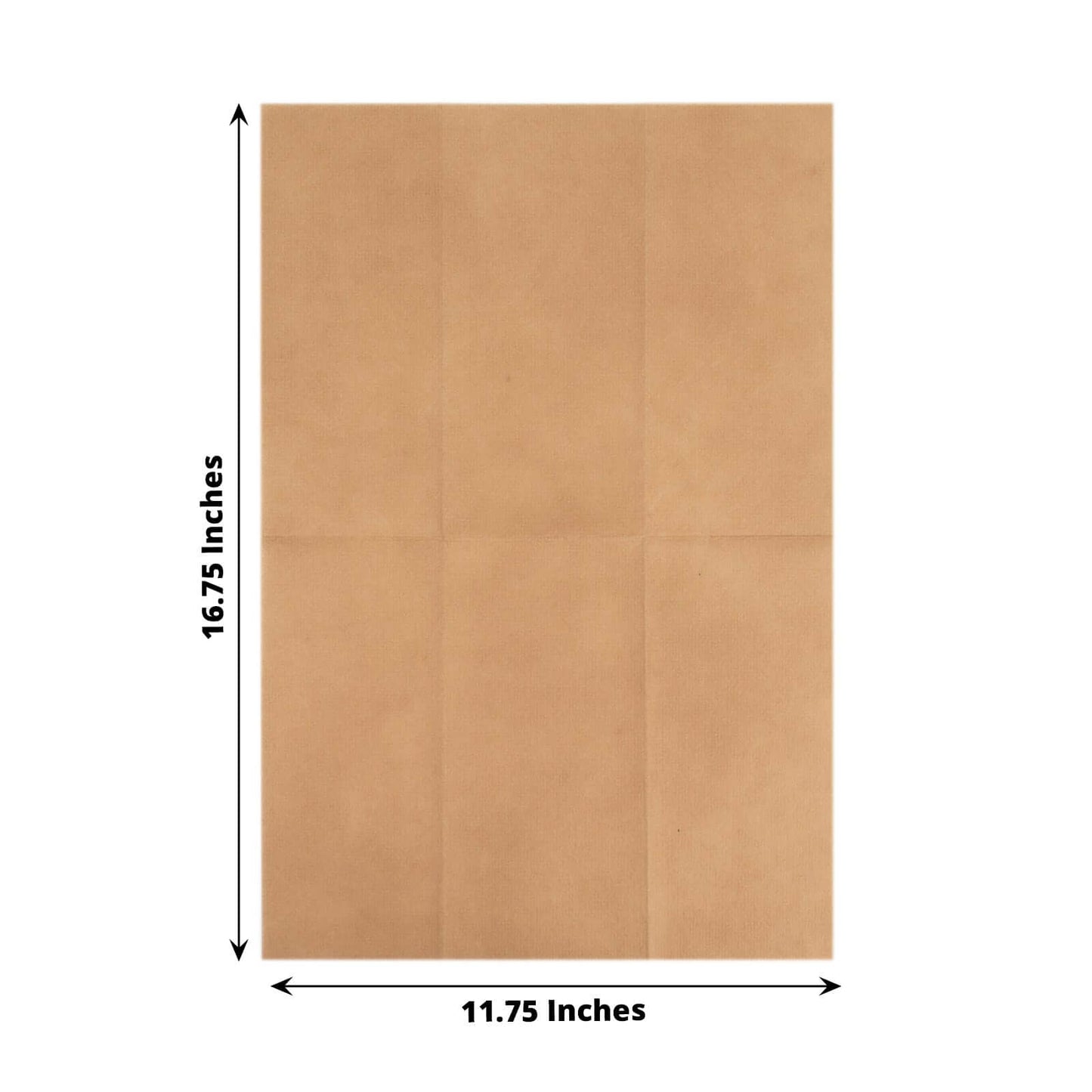 20 Pack Linen-Like Paper 8.5"x4" Napkins Terracotta (Rust) - Highly Absorbent & Disposable Airlaid Guest Towels