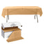 Plastic Table Cover Roll Gold with Slide Cutter - Customizable Disposable Tablecloth Roll 54"x300ft
