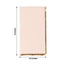 50-Pack Paper Dinner Napkins Blush with Gold Foil Edge 2 Ply - Stylish Disposable Napkins