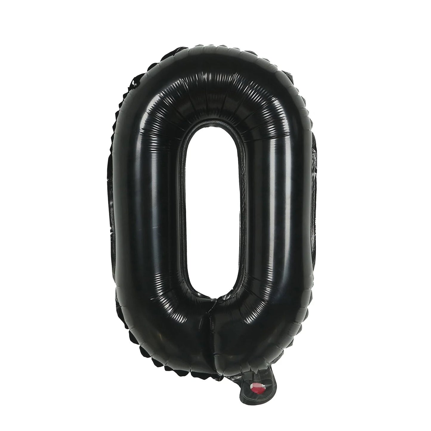 16ft Jumbo Chain Link Balloons in Black, 30pack 8x12" Durable Foil Chain Balloons for 90s Hip Hop Party Decorations, Event Decor