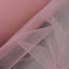 12"x100 Yards Dusty Rose Tulle Fabric Bolt, Sheer Fabric Spool Roll For Crafts