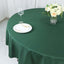 Polyester 90" Round Tablecloth Hunter Emerald Green - Stain & Wrinkle-Resistant Table Cover