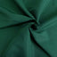 Premium Polyester 70"x70" Table Overlay Square Tablecloth Hunter Emerald Green 220GSM Wrinkle-Resistant Table Cover