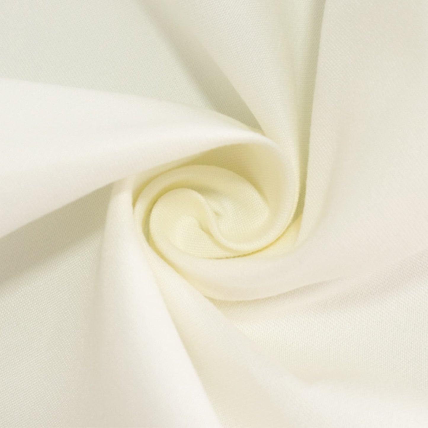 Cotton Blend 70"x70" Square Tablecloth Ivory - Wrinkle-Resistant Fabric Table Cover
