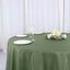 Polyester 132" Round Tablecloth Olive Green - Seamless Chic Table Cover