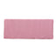 Fitted Polyester 72"x30" Rectangle Tablecloth Pink - Durable and Easy to Maintain Table Cover