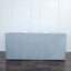 Fitted Polyester 72"x30" Rectangle Tablecloth Dusty Blue - Durable Table Cover