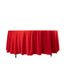 Scuba Round 108" Tablecloth Red - Wrinkle Free & Stain Resistant Table Cover