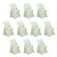 10 Pack Stretch Spandex Chair Covers Sage Green for Folding Chairs - Durable 160GSM Fitted Slipcovers