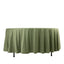 Scuba Round 108" Tablecloth Dusty Sage Green - Wrinkle Free & Stain Resistant Table Cover
