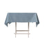 Premium Polyester 54"x54" Square Tablecloth Dusty Blue - Stain and Wrinkle-Resistant 220GSM Table Cover