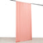Dusty Rose 4-Way Stretch Spandex Event Curtain Drapes, Wrinkle Free Backdrop Event Panel with Rod Pockets - 5ftx10ft