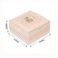 25-Pack Gift Boxes Vintage Rose Floral â€“ Dusty Rose Cardstock Favor Boxes for Cookies, Candies, and Mini Keepsakes - 4"x4"x2"