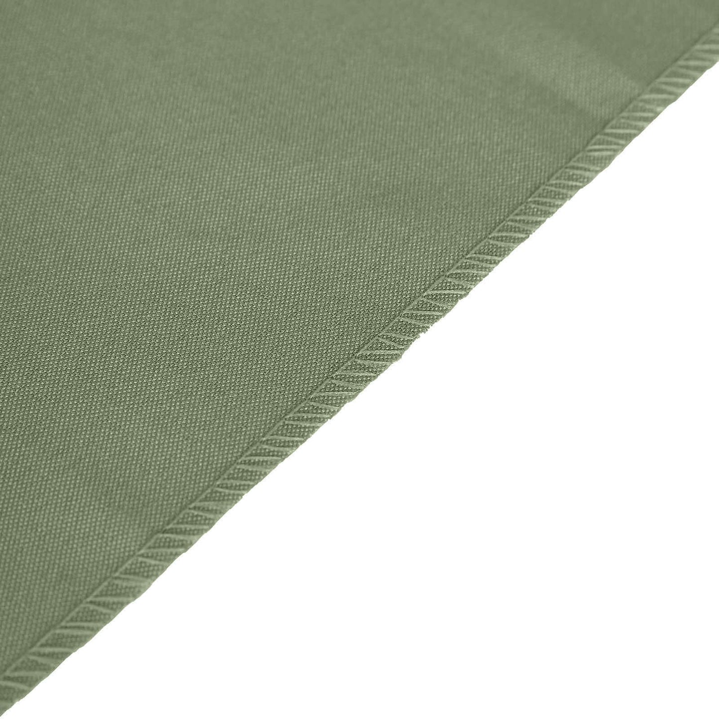 Polyester 12"x108" Table Runner Dusty Sage Green - Durable & Wrinkle-Resistant Table Decor