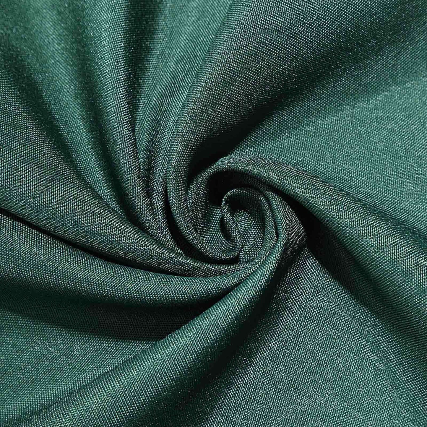 Polyester 70"x70" Table Overlay Square Tablecloth Hunter Emerald Green - Wrinkle-Resistant & Durable Table Cover