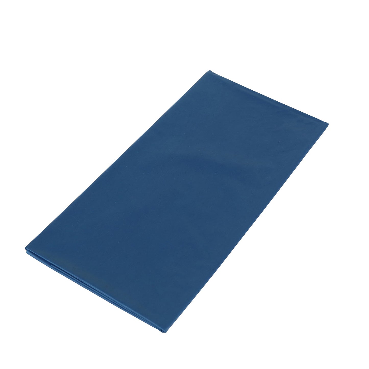 5-Pack Plastic Table Covers Navy Blue Round - Durable PVC Disposable Tablecloths for Events 84"