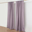 2 Pack Violet Amethyst Polyester Event Curtain Drapes, 10ftx8ft Backdrop Event Panels With Rod Pockets 130 GSM