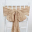 5 Pack Cheesecloth Gauze 16"x88" Chair Sashes Beige - Boho Chair Decorations