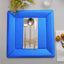 10-Pack Disposable Square Charger Plates in Royal Blue with Leather Like Texture - 1100GSM Durable Paper Chargers 13"