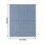 50-Pack Paper Napkins Dusty Blue - Soft Disposable 2-Ply Dinner Napkins for Weddings